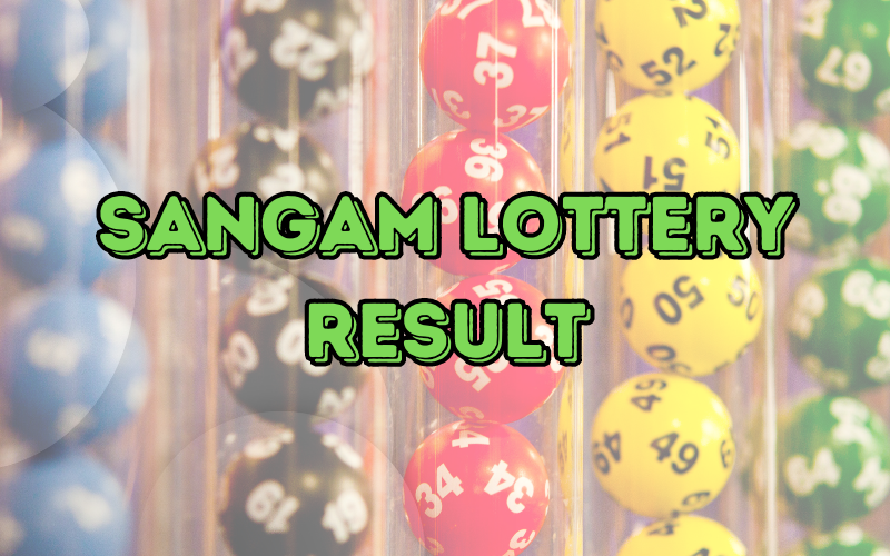 sangam lottery result